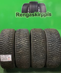 215/55R17 Sailun Ice Blazer 98T nasta uudenveroiset / 3P2-3