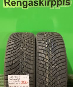 225/45R18 Continental IceContact 3 95T nasta ajamattomat / 4V11-3