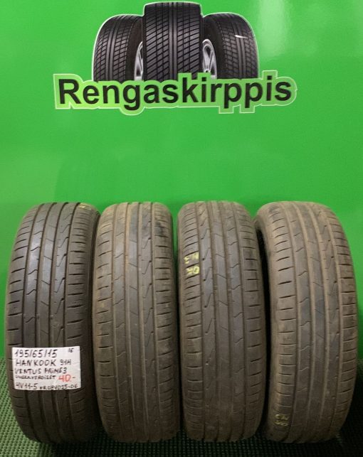 195/65R15 Hankook Ventus Prime 3 91H kesä uudenveroiset / 4V11-5