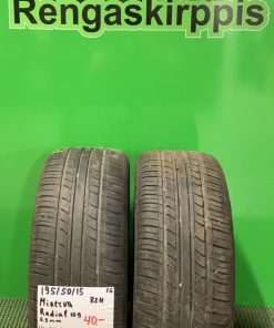 195/50R15 Minerva Radial 109 82H kesä 6,5mm / 4V15-3