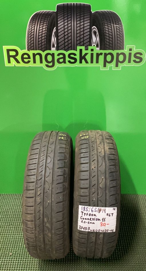 185/65R14 Tyfoon Connexion 11 86T kesä 5,5-6mm / 3P13-3