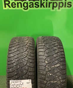 215/60R16 Continental IceContact 2 99T nasta 4,5mm / 4V16-6