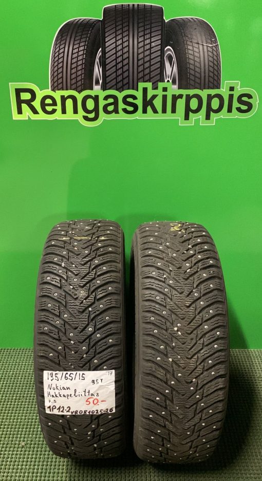 195/65R15 Nokian HKPL 8 95T nasta 7,5mm / 1P12-2