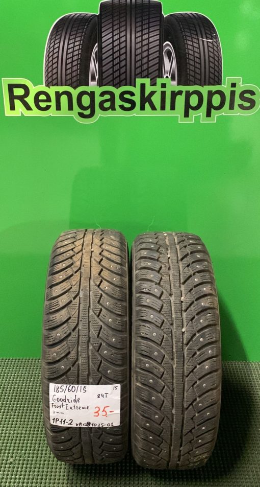 185/60R15 Goodride FrostExtreme 84T nasta 8mm / 1P11-2
