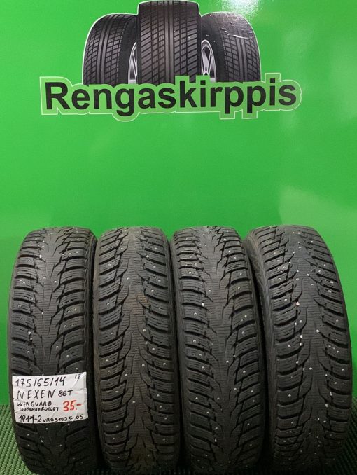 175/65R14 Nexen Winguard 86T nasta uudenveroiset / 1P11-2
