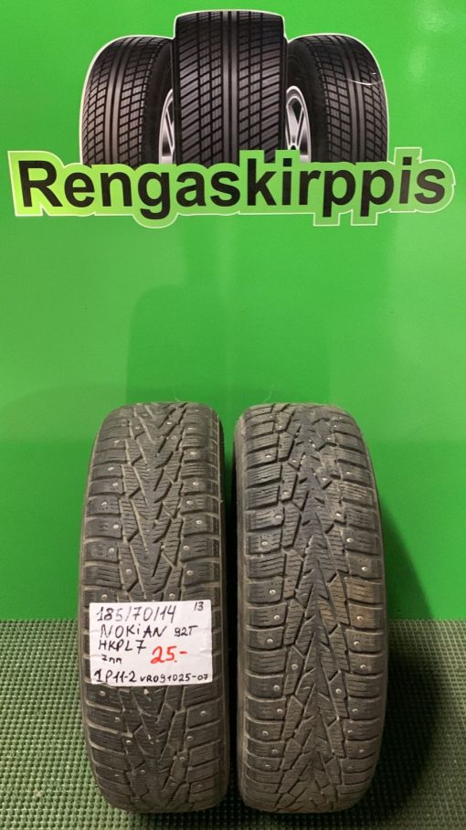 185/70R14 Nokian HKPL 7 92T nasta 7mm / 1P11-2