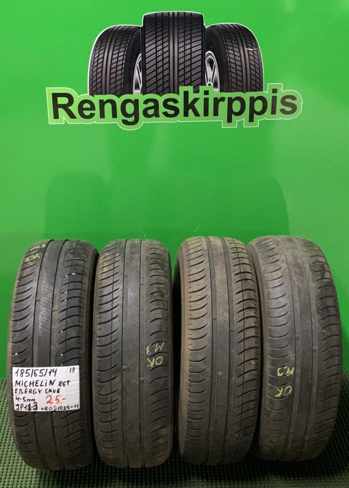 185/65R14 Michelin Energy Saver 86T kesä 4-5mm / 1P11-3