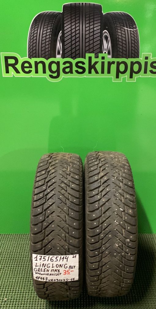 175/65R14 LingLong GreenMax 86T nasta uudenveroiset / 1P11-3