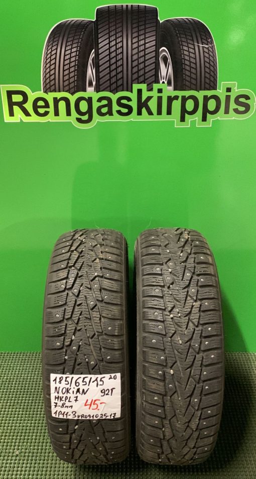 185/65R15 Nokian HKPL 7 92T nasta 7-8mm / 1P11-3