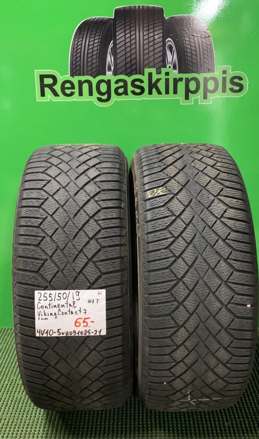 255/50R19 Continental VikingContact 7 107T kitka 5mm / 4V10-5