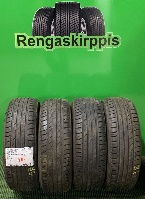 175/65R14 Nokian Nordman SX2 82T kesä 6mm / 1P12-3