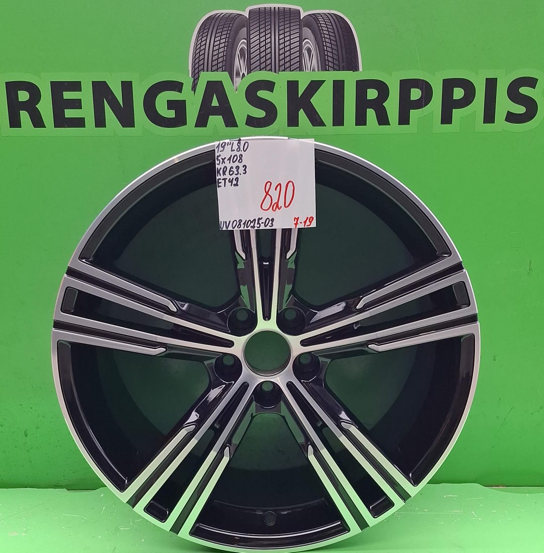 19" 5x108 ET42 KR63,3 L8" / 7-19