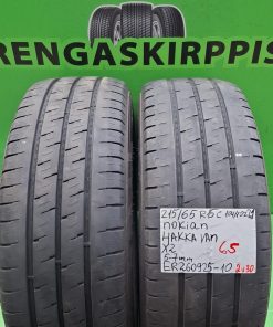 215/65R15C Nokian Hakka Van 104/102 kesä 5-7mm / 2V30