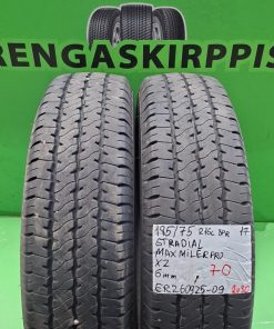 185/75R16C GT Radial MaxMiler Pro 88R kesä 6mm / 2V30
