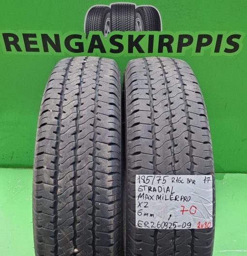 185/75R16C GT Radial MaxMiler Pro 88R kesä 6mm / 2V30