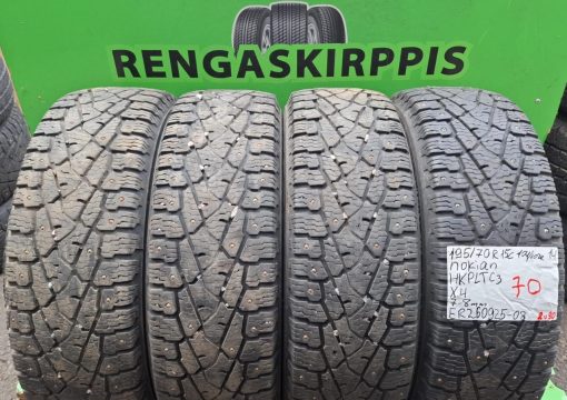 195/70R15C Nokian HKPL C3 104/102R nasta 7-8mm / 2V30