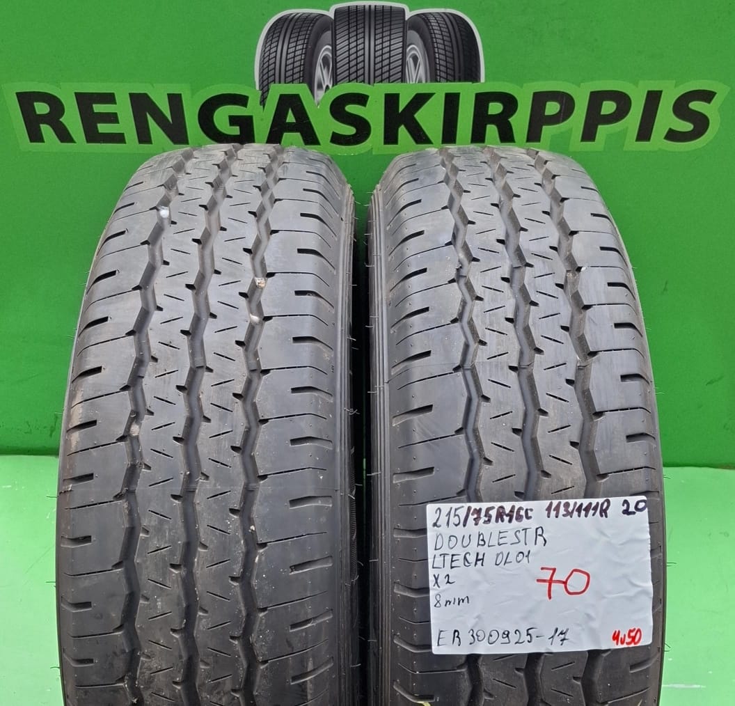 215/75R16C Doublestar LTECH DL01 113/111R kesä 8mm / 4V50