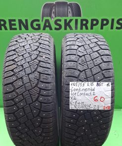 185/55R15 Continental IceContact 2 86T nasta 6-7mm / 2P32