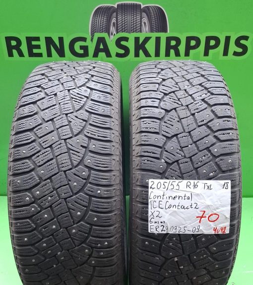 205/55R16 Continental IceContact 2 TXL nasta 6mm / 4V42