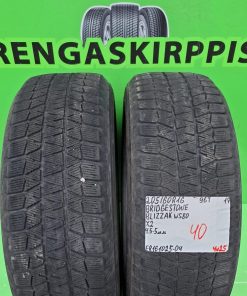 205/60R16 Bridgestone Blizzak WS80 96T kitka 4,5-5mm / 4V25