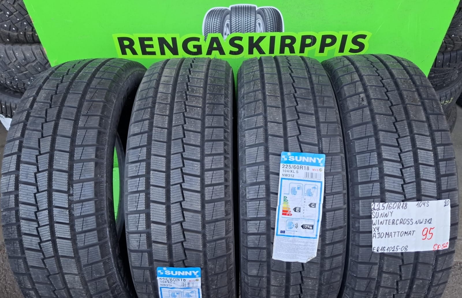225/60R18 Sunny WinterCross NW312 103S kitka ajamattomat / 5P52