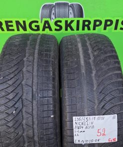 235/55R17 Michelin Pilot Alpin 103V M+S kesäkäyttöön 5-6mm / 5V42