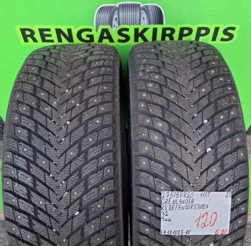 275/50R20 Grenlander Icedefensor Stud II 113T nasta 9mm / 6-20