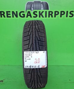 155/65R14 Nokian HKPL R 75R kitka 9mm / 2P21