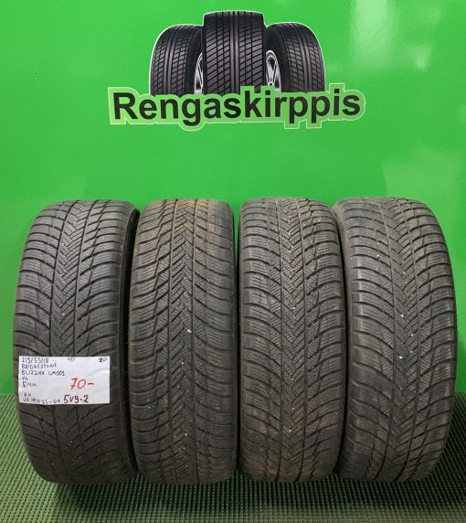 215/55R18 Bridgestone Blizzak LM001 95T kitka 5mm / 5V9-2