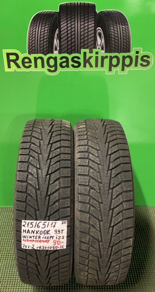 215/65R17 Hankook Winter ICept IZ2 99T kitka ajamattomat / 3V7-2