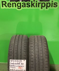 185/55R15 Continental ContiPremiumContact 5 82H kesä 5-5,5mm / 4V15-3