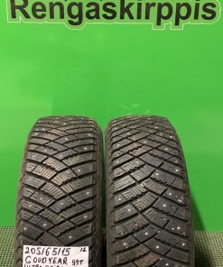 205/65R15 GoodYear UltraGrip Ice Arctic 99T nasta uudenveroiset / 3P15-3