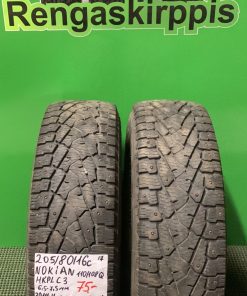 205/80R16C Nokian HKPL C3 110/108Q nasta 6,5-7,5mm / 3P14-4