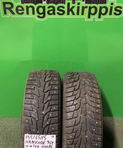 195/65R15 Hankook Winter IPike RS 95T nasta uudenveroiset / 3V15-1