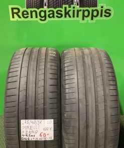 275/40R21 Pirelli PZero 107Y kesä 4-4,5mm / 5V6-2
