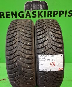 185/65R14 Kumho WinterCraft Ice 86T nasta 8mm / 2V14