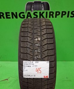 225/55R16 Bridgestone Blizzak WS80 99T kitka 4mm / 4V42