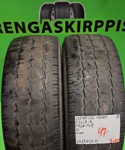 225/70R15C Fullrun Frun-Five 112/110R kesä 4mm / 3V30
