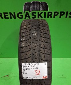 215/65R16 Bridgestone Blizzak WS80 102T kitka 4mm / 3P30