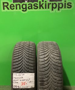 175/65R14 Hankook Winter ICept RS2 kitka 5,5mm / 5P3-4