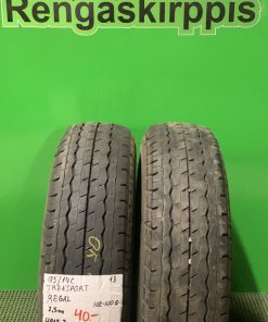 185/80R14C Transport Regal 102/100Q kesä 7,5mm / 4P13-2