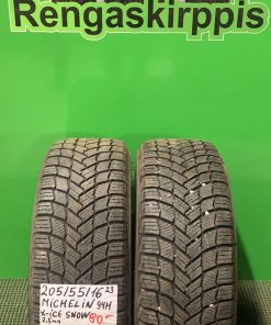 205/55R16 Michelin X.Ice Snow 94H kitka 7,5mm / 4V16-2