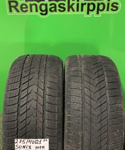 275/40R21 Sonix Winter XPro 999 107H kitka uudenveroiset / 3V16-4