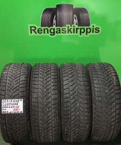 225/55R18 GoodYear UltraGrip Ice kitka 7mm / 3V2-2