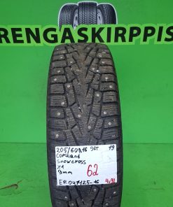 205/60R16 Cordiant SnowCross 96T nasta 9mm / 4V32