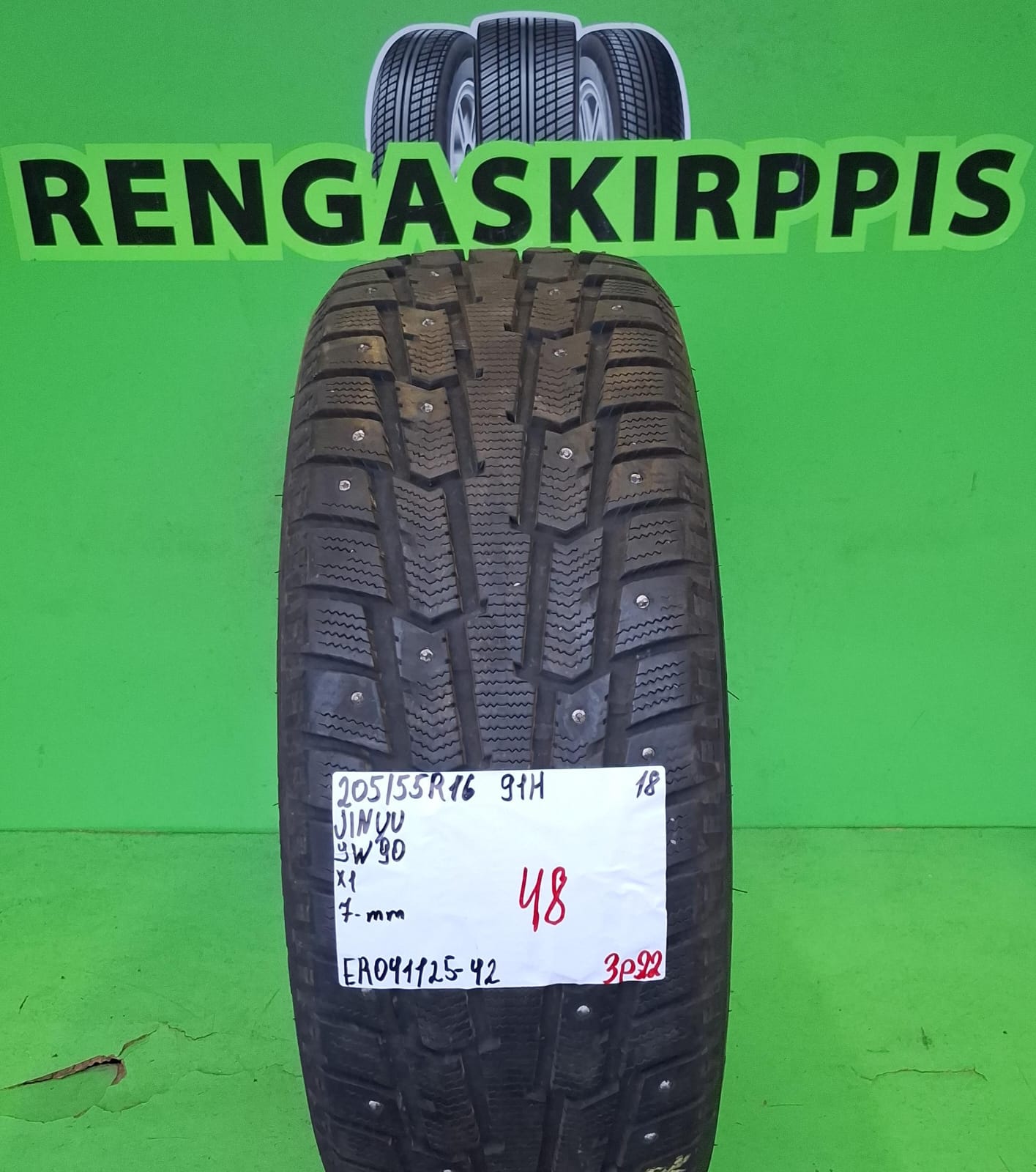 205/55R16 Jinyu YW90 91H nasta 7mm / 3P22