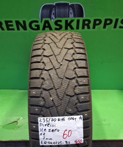 235/70R16 Pirelli Ice Zero 106T nasta 7mm / 4V50