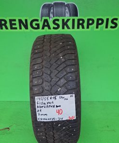 195/55R15 Gislaved NordFrost 200 89T XL nasta 7mm / 3V21