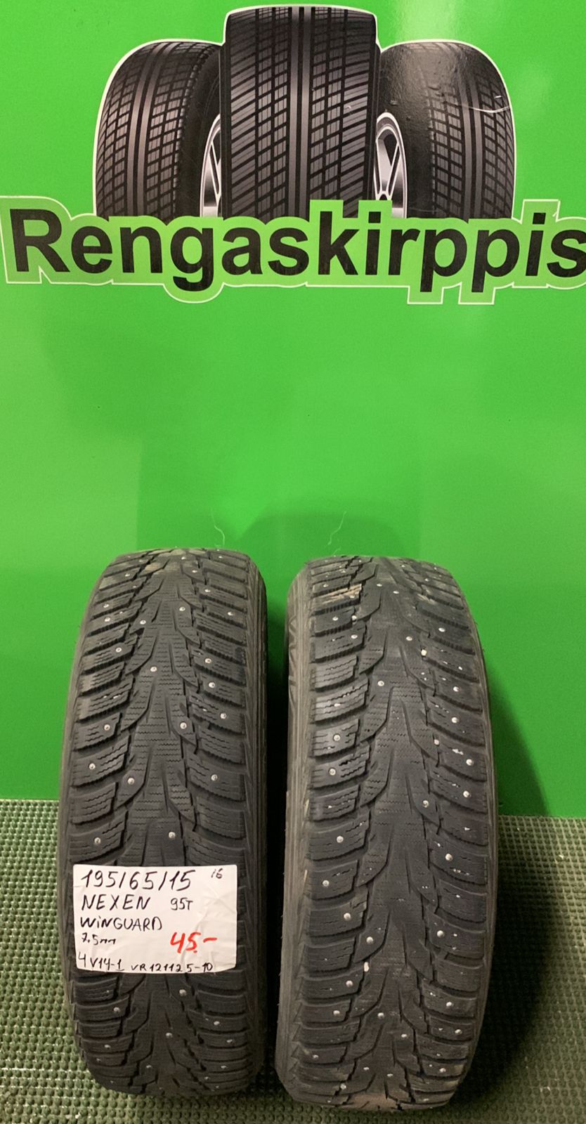 195/65R15 Nexen Winguard 95T nasta 7,5mm / 4V14-1