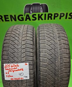 205/60R16 Continental VikingContact 6 kitka 4-5mm / 4V32